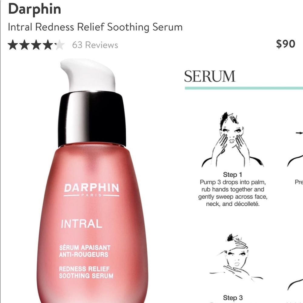 New Darphin Anti Redness Serum